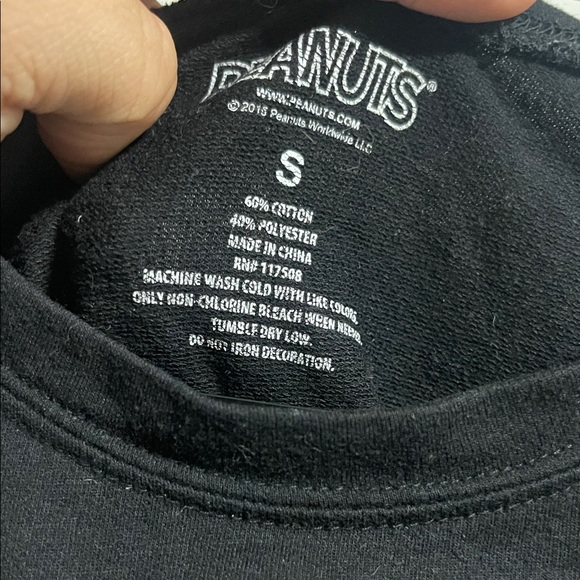 Peanuts Black and Yellow Snoopy Kids Tee - Picture 3 of 4